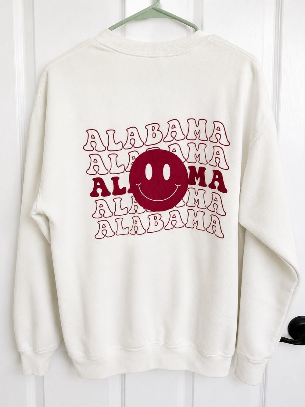Alabama Gildan White Heavy Blend Crewneck Sweatshirt Medium